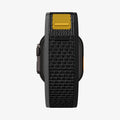 AMP09033 - Apple Watch 10 (46mm) Athlex Air in Active Black showing the bottom of the band