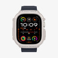 ACS07381 - Apple Watch (49mm) Rugged Armor in Dune Beige showing the front and partial sides