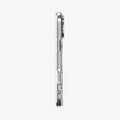 ACS10036 - iPhone 17 Pro Max Ultra Hybrid (MagFit) in Clear Graphite showing the side