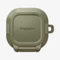 ACS05912 - Galaxy Buds 2 Pro / 2 / Pro / Live Case Lock Fit in vintage khaki showing the top