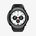 ACS03653 - Galaxy Watch 4 Classic (42mm) Case Rugged Armor Pro in charcoal gray showing the front