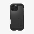 ACS08146 - iPhone 16 Pro Case Tough Armor AI (MagFit) in Black showing the back