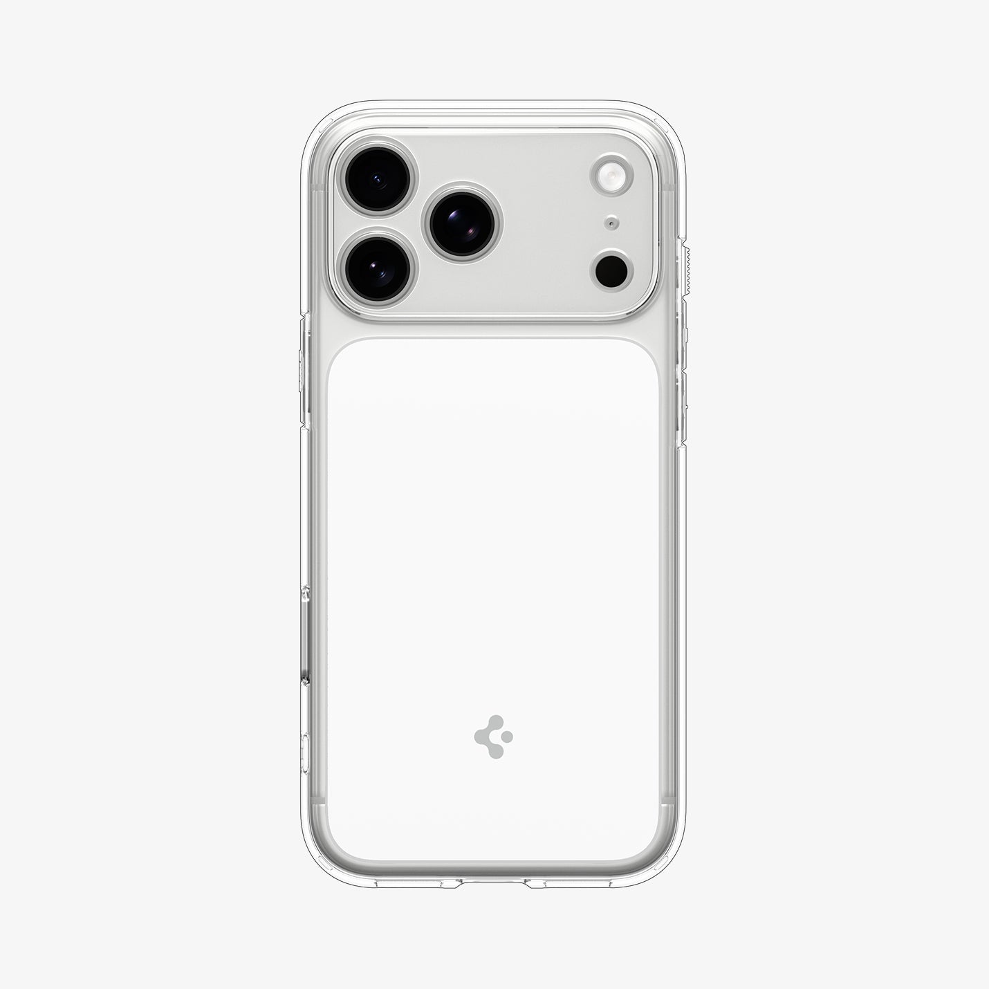 ACS10046 - iPhone 17 Pro Max Ultra Hybrid T (MagFit) in Glossy White showing the back