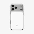 ACS10077 - iPhone 17 Pro  Ultra Hybrid T (MagFit) in Glossy White showing the back
