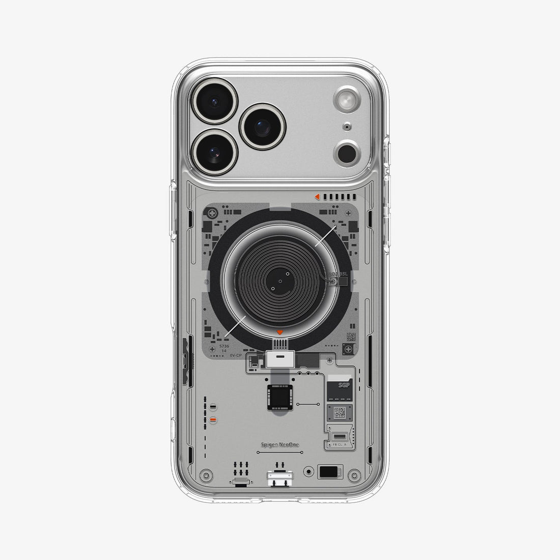 ACS10043 - iPhone 17 Pro Max Ultra Hybrid Neo One (MagFit) showing the back