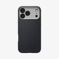 ACS09915 - iPhone 17 Pro Max Case Nano Pop (MagFit) in black sesame showing the back