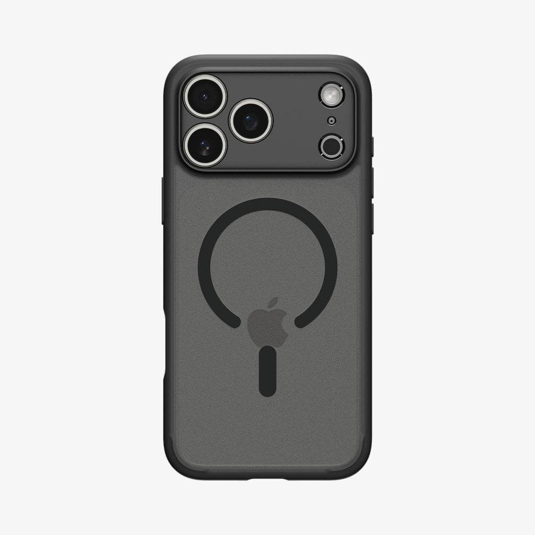 ACS10038 - iPhone 17 Pro Max Ultra Hybrid (MagFit) in Frost Black showing the back